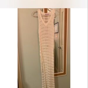 Chic Crochet Sleeveless Maxi Dress